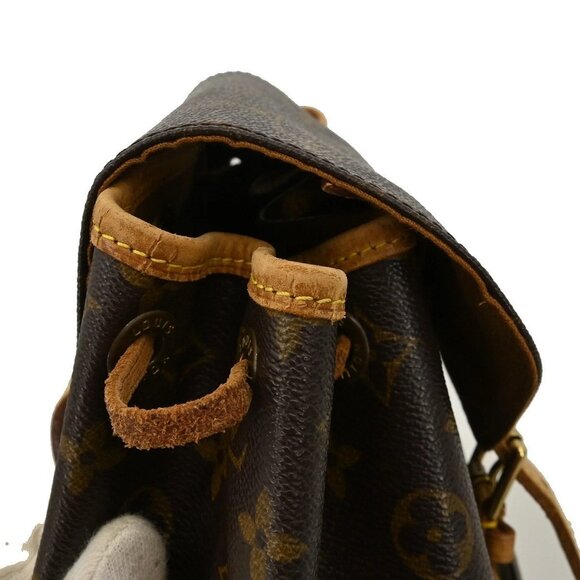 LOUIS VUITTON MONTSOURIS MM BACKPACK BAG PURSE MONOGRAM M51136 SP0997 NQ00662 - Picture 7 of 11